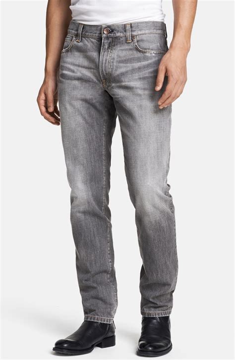 dolce gabbana jeans grey|Dolce & Gabbana distressed jeans.